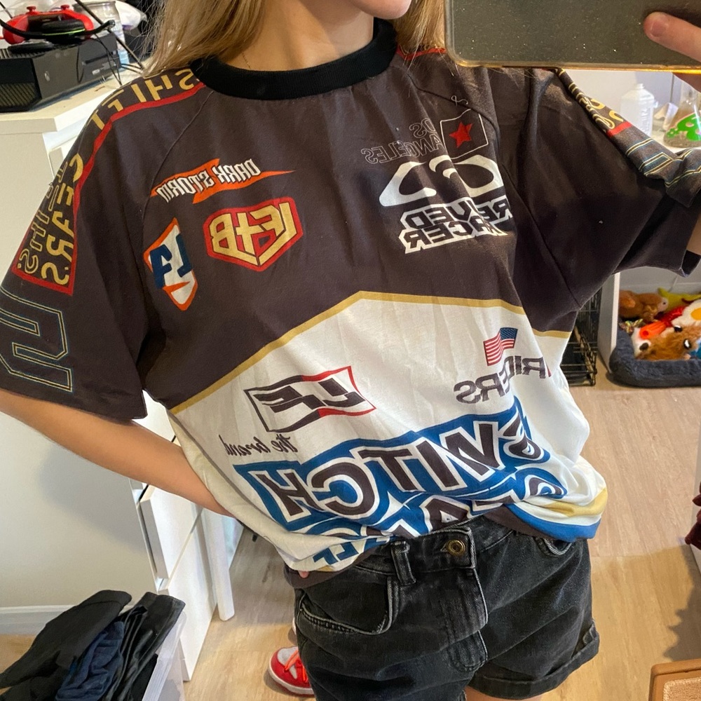 LF the brand car racer shirt